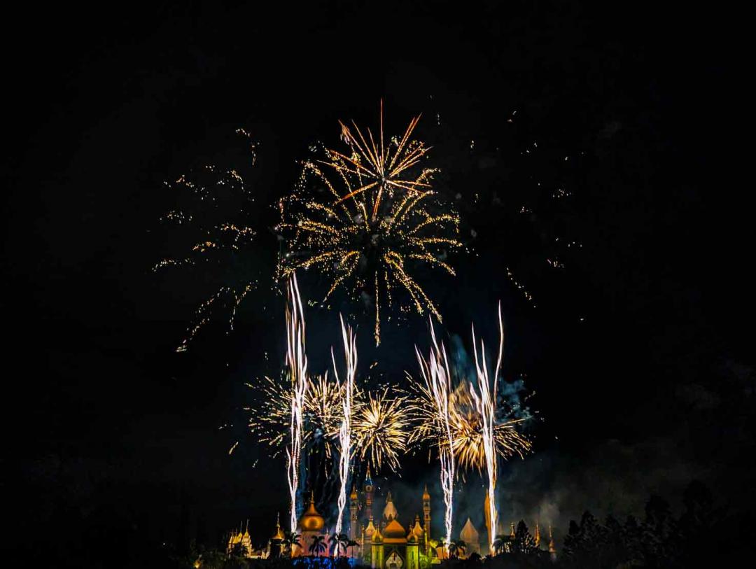 This summer, the longest fireworks show in all Taiwanese amusement parks, the 300-second "Summer Dream Chase," will light up the skies. (Photo/Courtesy of Leofoo Village)